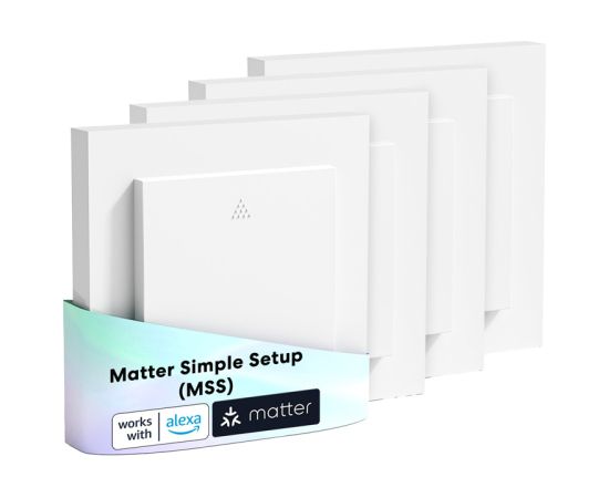MEROSS MRS105MA-EU Smart Wi-Fi (Matter) Roller Shade Switch (4-Pack) Viedie slēdži