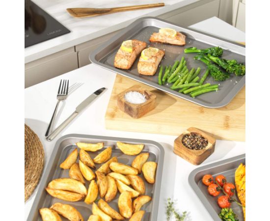 Salter BW13674 Essentials 3-Piece Baking Tray Set формы для выпечки