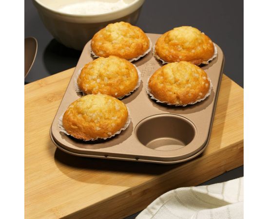 Russell Hobbs RH02151GEU7 Opulence muffin gold формы для выпечки