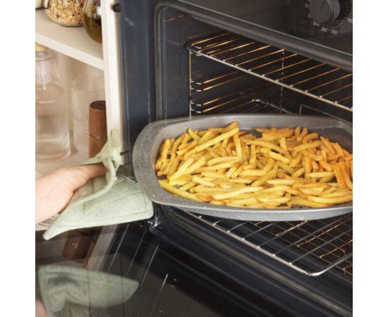 Salter BW08473G1EU7 Marblestone 38cm Chip Tray формы для выпечки