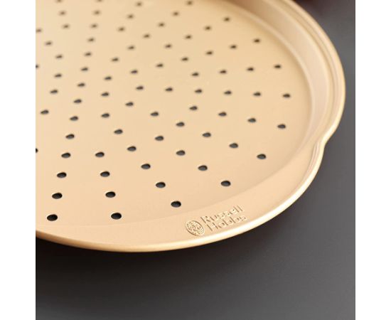 Russell Hobbs RH02338GEU71 Opulence pizza pan 37cm gold формы для выпечки