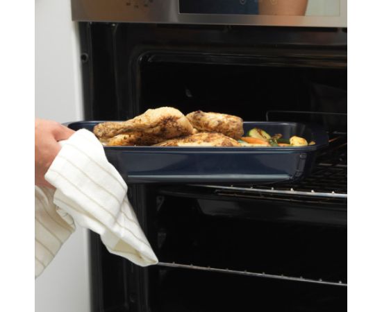Russell Hobbs RH01144EU7 Glass Roaster 34cm navy формы для выпечки