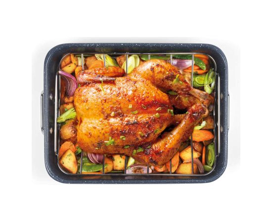 Russell Hobbs RH04097 Nightfall Stone Roaster And Rack формы для выпечки