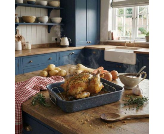Russell Hobbs RH04097 Nightfall Stone Roaster And Rack формы для выпечки