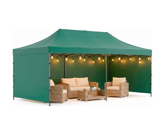Springos Dārza telts 3 x 6 m, zaļa (GP0009) Jaunumi -Dārzam
