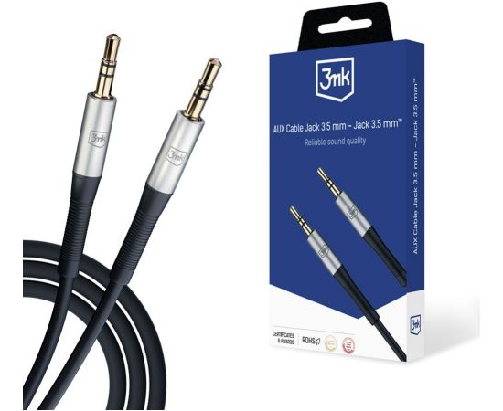 3MK   Accessories - 3mk AUX Cable Jack 3.5 mm - Jack 3.5 mm Новинки Компьютерная техника
