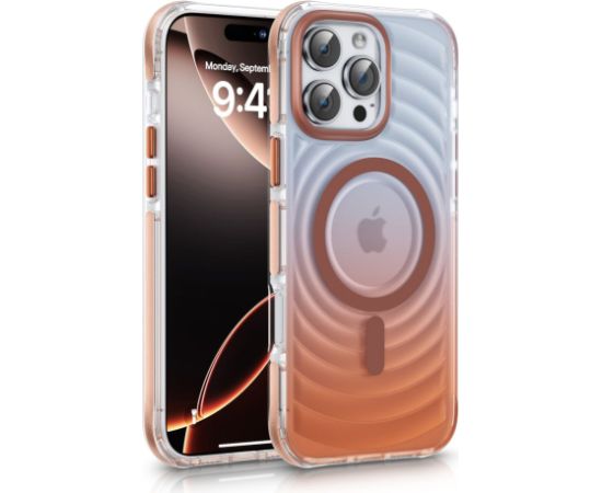 Evelatus Apple  iPhone 15 EchoWave Clear MagSafe Pink Neoriģinālie Maciņi