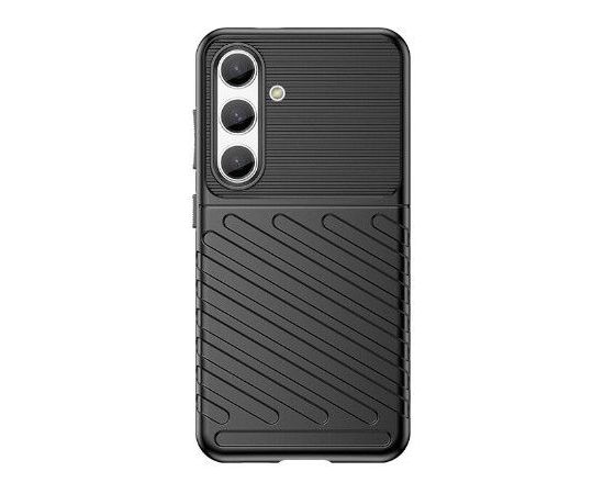 iLike Samsung  Galaxy S24 Thunder Case armored Black Neoriģinālie Maciņi