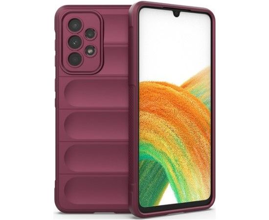 iLike Samsung  Galaxy A33 5G Shield Case flexible armored Plum Neoriģinālie Maciņi