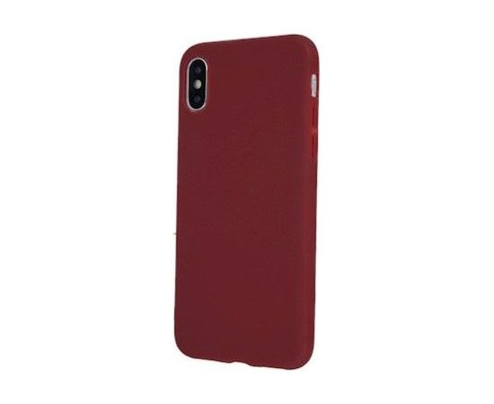 iLike Samsung  Matt TPU case Galaxy A22 5G Burgundy Neoriģinālie Maciņi