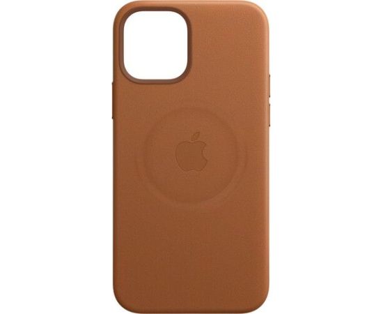 Apple   Leather Case with MagSafe  for iPhone 12 mini California Poppy Neoriģinālie Maciņi