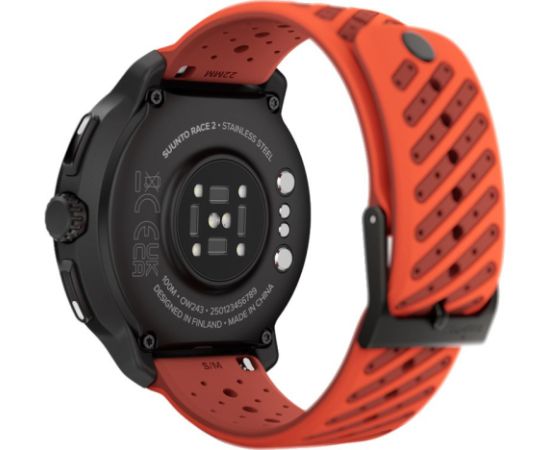 Išmanusis laikrodis SUUNTO RACE 2 CORAL ORANGE sportinis laikrodis sportinis laikrodis Rokas pulksteņi 