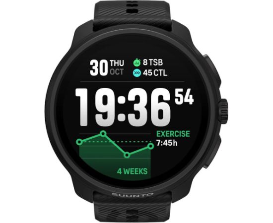 Išmanusis laikrodis SUUNTO RACE 2 ALL BLACK sportinis laikrodis Rokas pulksteņi 