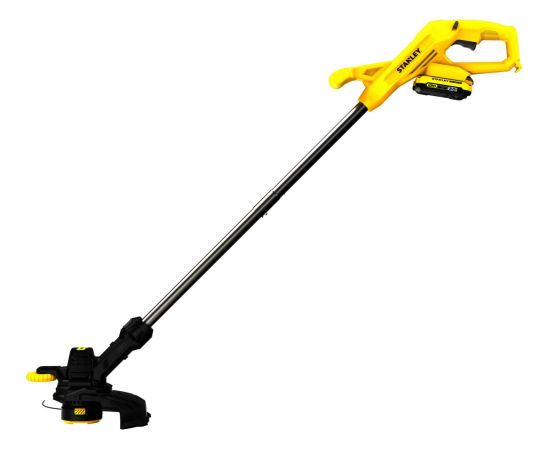 Stanley cordless grass trimmer (SFMCST925M1-QW), 18 volts (black/yellow, Li-ion battery 2.0 Ah) Новинки Для дома и сада 
