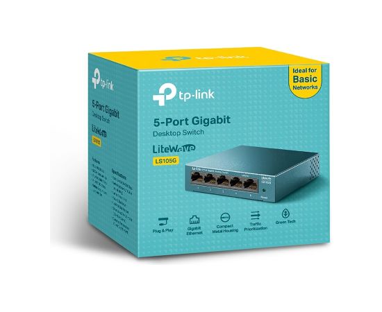 TP-Link 5-Port 10/100/1000Mbps Desktop Network Switch Switch