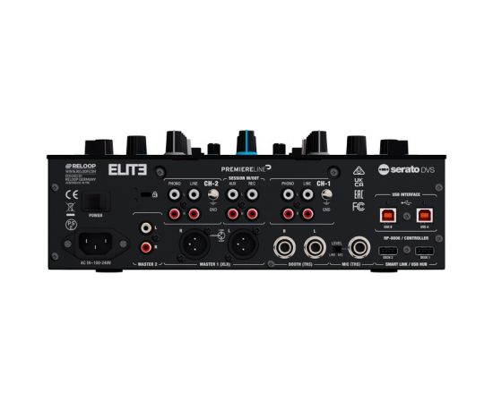 Reloop Elite – Profesjonalny mikser DJ do Serato DJ tehnika