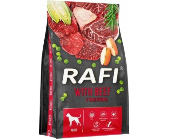 Dolina Noteci Rafi z wołowiną  karma sucha dla psa 10 kg Suņu barība