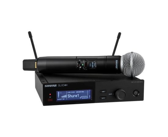 Shure SLXD24+E/58 - Mikrofon bezprzewodowy z kapsułą SM58 Mikrofoni
