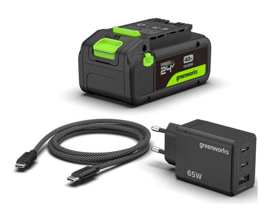 Akumulators Greenworks K2S4BEAA1; 24 V; 1x4,0 Ah akum. Аккумуляторы