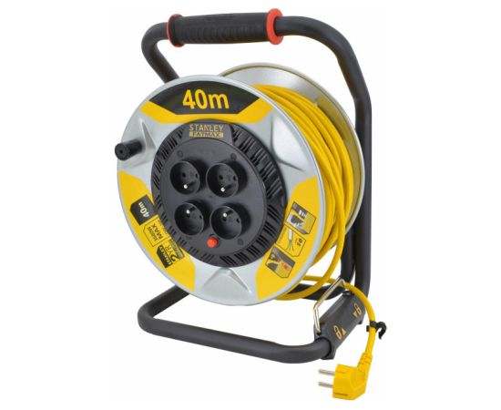 Pagarinātājs Stanley ST-SXECDM2RBVE; 40 m; 3x1,5 mm Strāvas pagarinātāji