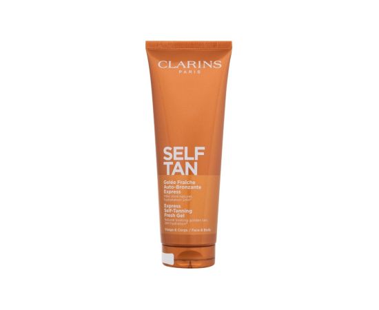Clarins Self Tan / Express Self-Tanning Fresh Gel 125ml Ķermeņa kosmētika
