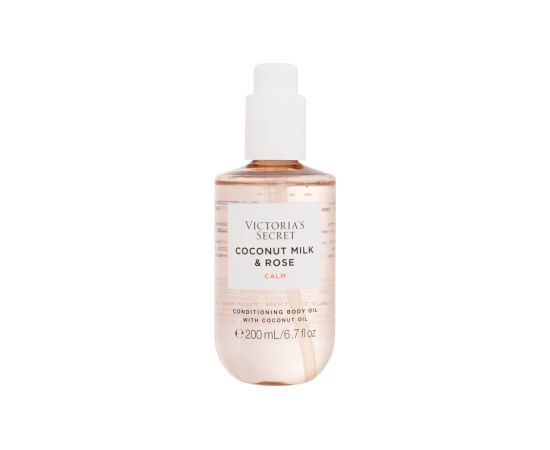 Victorias Secret Coconut Milk & Rose / Calm Conditioning Body Oil 200ml Ķermeņa kosmētika