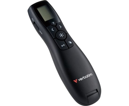 Verbatim 32364 Keynote Wireless Presenter with LCD Display and Red Laser Pointer, Black Новинки Компьютерная техника