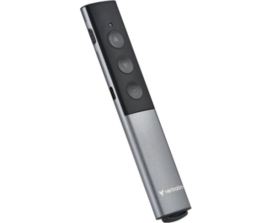 Verbatim 32366 Agenda Wireless Presenter with Red Laser Pointer, Grey/Black Jaunumi - Datori