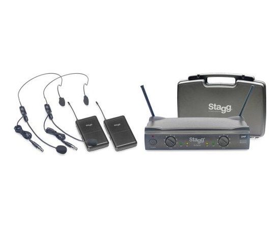 LIGHT4ME STAGG SUW 50 HH FH EU - Bezprzewodowy system UHF Усилители / A/V ресиверы