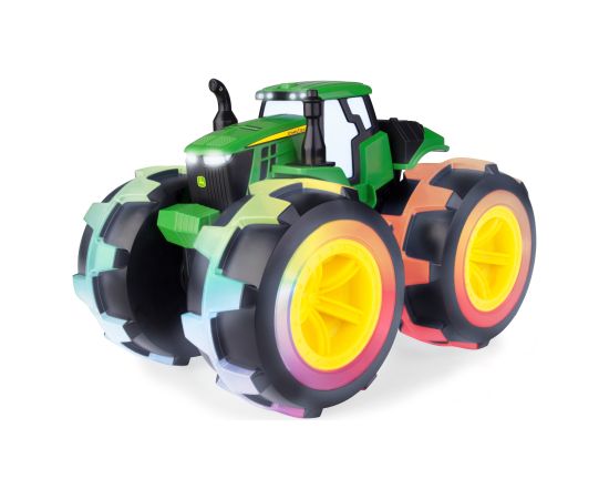 JOHN DEERE toy tractor with lightning wheels, 46644B Машины и аксессуары