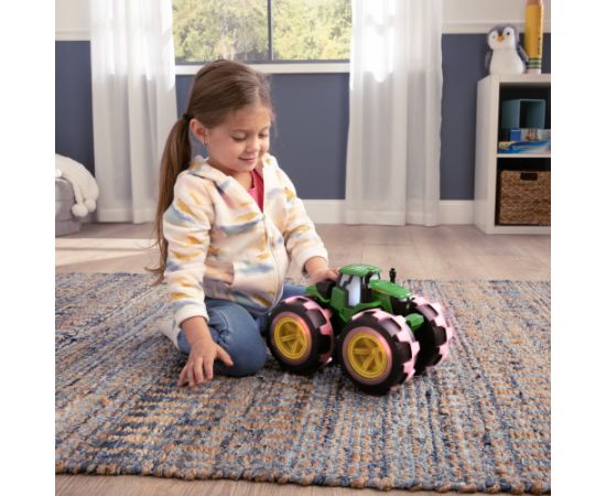 JOHN DEERE toy tractor with lightning wheels, 46644B Машины и аксессуары