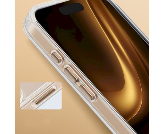 Mocco Clear Thin Mag Back Case Aizmugurējais apvalks priekš Apple iPhone 17 Neoriģinālie Maciņi