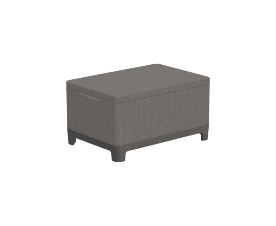 Keter Dārza galdiņš/uzglabāšanas kaste Scandi Storage Table pelēks Jaunumi -Dārzam