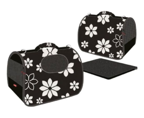 ZOLUX Nomad Flower S – pet carrier bag for dogs and cats – 36×21×23.5 cm Suņu un kaķu transport somas
