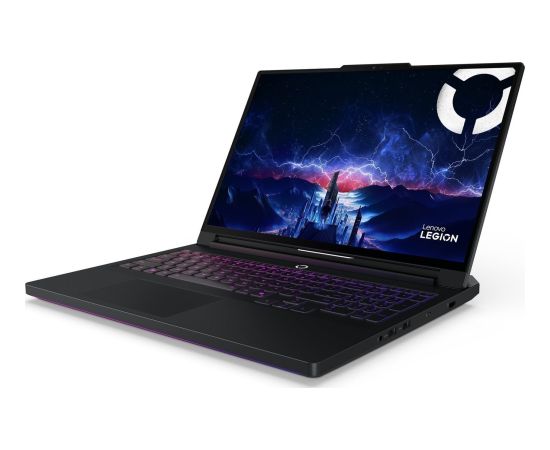 Lenovo Legion Pro 7 16IAX10H Ultra 9 275HX 16" WQXGA OLED 500nits Glossy 240Hz 64GB DDR5 400 2xSSD1TB GeForce RTX 5080 16GB Win11 Eclipse Black Portatīvie datori