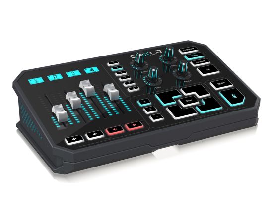 TC Helicon GO XLR - mixer and sampler for streaming DJ tehnika