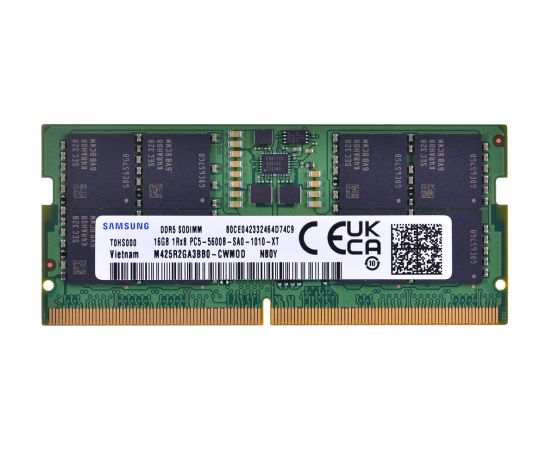 Samsung SO-DIMM 16GB DDR5 1Rx8 5600MHz PC5-44800 M425R2GA3BB0-CWM RAM Operatīvā atmiņa