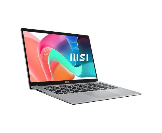 MSI Modern 15 F13MG-443PL i5-1334U 15.6" FHD 60Hz IPS-Level 16GB DDR4 3200 SSD512 Iris Xe Graphics W11Pro Platinum Gray 3Y Portatīvie datori