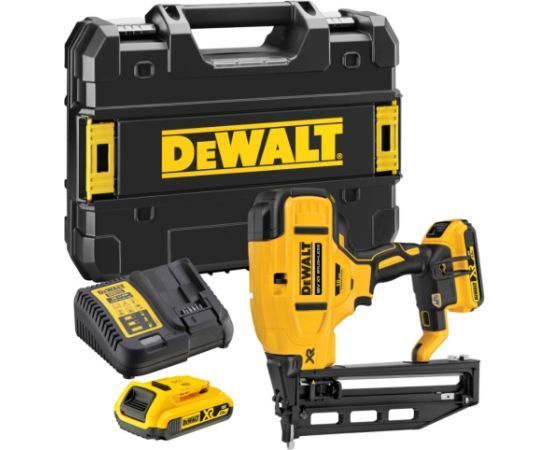 Akumulatora naglotājs DeWalt DCN662D2-QW; 18 V; 2x2,0 Ah akum. Skavotāji, naglotāji, kniedētāji