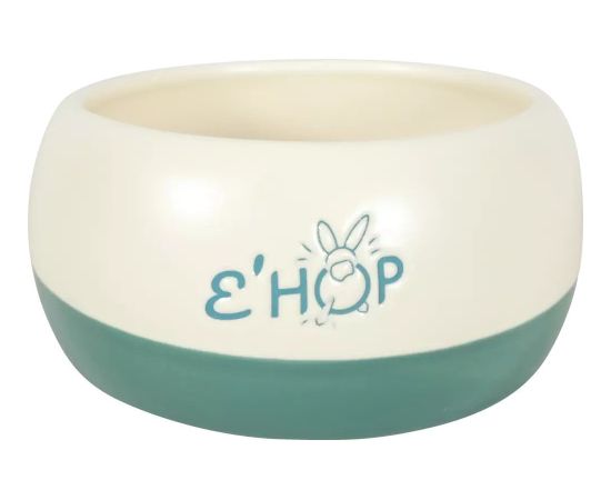 Zolux ZOLUX Miska ceramiczna EHOP 300 ml, kol. zielony Bļodas un dzirdinātāji