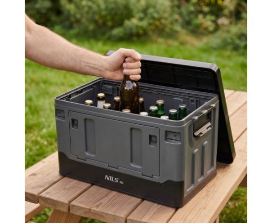 NCB4602 TRANSPORTA BOX 38L GREY-BLACK NILS CAMP Jaunumi - Sports