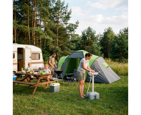 NC0026 PORTATĪVĀ IZGLĪTNE AR USB PUMP NILS CAMP Кемпинг стулья