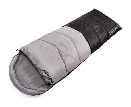 Guļammaiss Meteor Safari R grey/black Спальные мешки