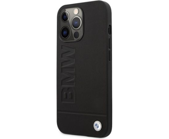 BMW BMHMP14LSLLBK Aizmugurējais Apvalks Priekš Apple iPhone 14 Pro Neoriģinālie Maciņi