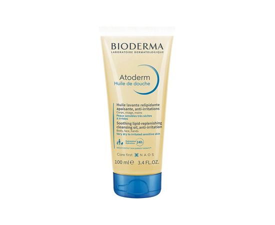 Bioderma Atoderm Huile de Douche 100ml Barojoša dušas eļļa Dušas želejas ķermenim