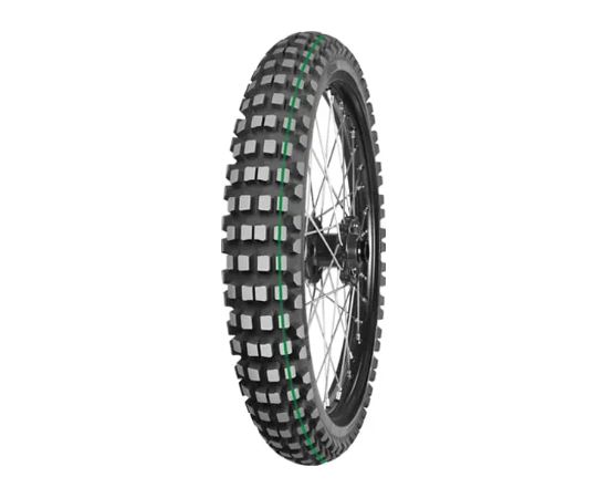 90/90-21 MITAS E13 Rally Star 54R TT GREEN DOT22 (bez atgriešanas iespējām) Moto riepas