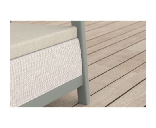 Keter Комплект садовой мебели Scandi Linea Balcony Set серый галька/шалфейный оттенок камня Новинки Для дома и сада 