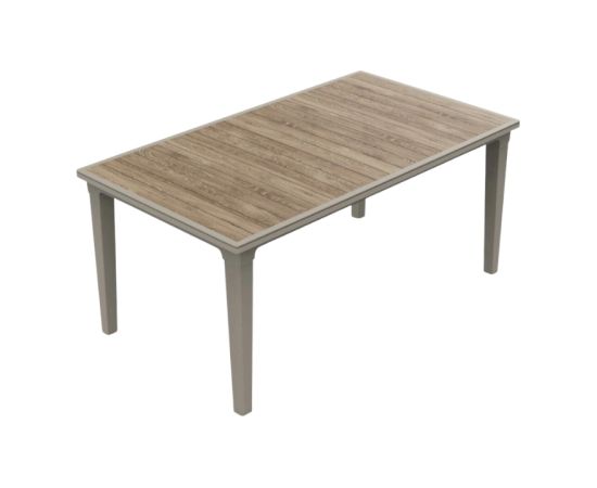 Keter Садовый стол Deco Futura, цвет ясеня/бежевый Новинки Для дома и сада 