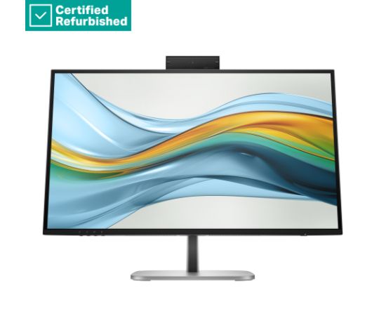 RENEW SILVER HP 527pm Series 5 Pro QHD Charging Monitor - 27" 2560x1440 QHD 350-nit 100Hz AG, IPS, USB-C(100W)/USB-C(15W)/HDMI/DP Daisy-chain, 3x USB-A, speakers, 5MP webcam, RJ-45 LAN, height adjustable/tilt/swivel/pivot, 1 years / 9E0Y9A5R#ABB Monitori