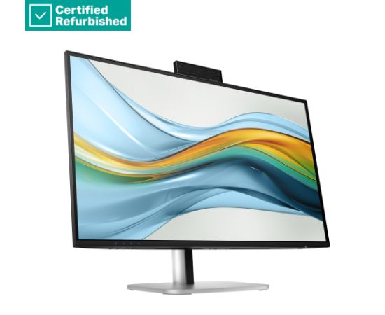 RENEW SILVER HP 527pm Series 5 Pro QHD Charging Monitor - 27" 2560x1440 QHD 350-nit 100Hz AG, IPS, USB-C(100W)/USB-C(15W)/HDMI/DP Daisy-chain, 3x USB-A, speakers, 5MP webcam, RJ-45 LAN, height adjustable/tilt/swivel/pivot, 1 years / 9E0Y9A5R#ABB Monitori